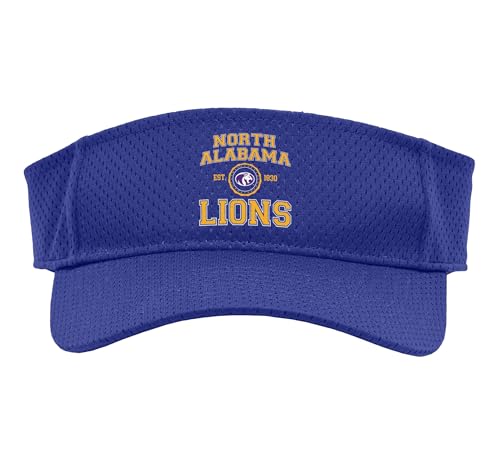 North Alabama Lions | Official NCAA University | NAFPUNAL02 Sport Sun Visor, Adult, One Size, Purple