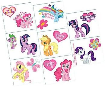 my little pony tattoos
