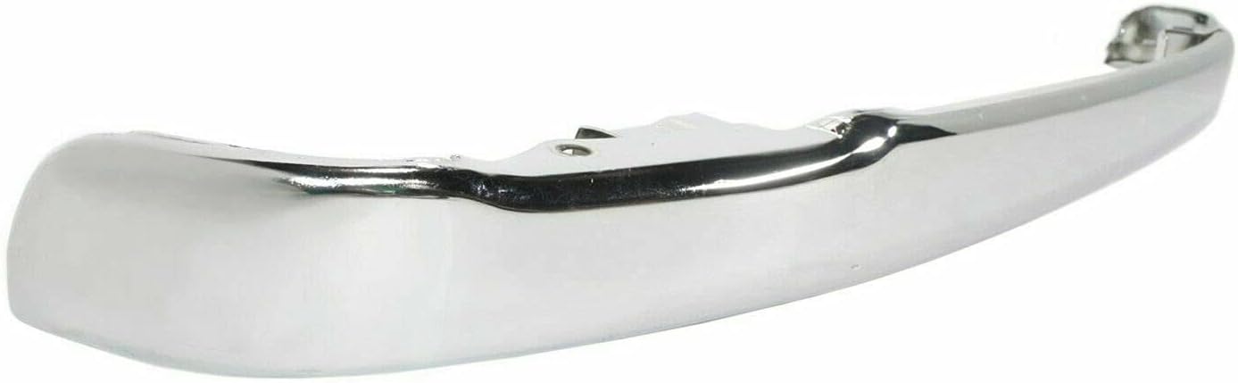 Front Bumper Chrome Steel For 1998-2000 Toyota Tacoma 2WD Direct Replacement 5210104090
