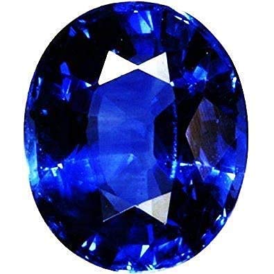 4.00 Ratti Crystal Original Natural Blue Sapphire Neelam | Nilam Stone for Men and Women | Energized AAA++ Quality