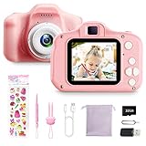 【Design Antiurto E Materiale Sicuro】Questa fotocamera intelligente portatile è di piccole dimensioni, leggera, ergonomica,adatta a mani piccole, facile da afferrare e da usare e facile da trasportare. Dotato di una fascia molto resistente, Non c'è bisogno di preoccuparsi che questa fotocamera cada o perda. Adatto a bambino di età superiore a 3-10 anni.