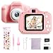 Fotocamera Digitale per Bambini Giocattoli, 2 Pollici Schermo HD Videocamera 1080P, Fotocamera per Bambini 32 GB TF Card, Regalo Compleanno per Bambini