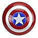 SPOTOR Avengers Marvel Captain America Costume Bouclier Sonore Et Lumineux Bouclier de Captain America Avengers Edition Accessoires de Film 1: 1 Accessoires de Cosplay Jouets (Color : Red)