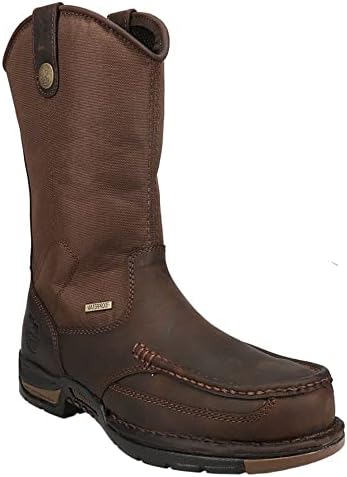 Georgia Boot Men's Athens Industrial Boot, Dark Brown, 11.5 Wide | Image 1