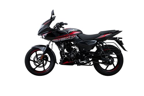 Image of Bajaj Pulsar 220 F Ug Motorcycle /Motorbike - Black Red - Ex-Showroom