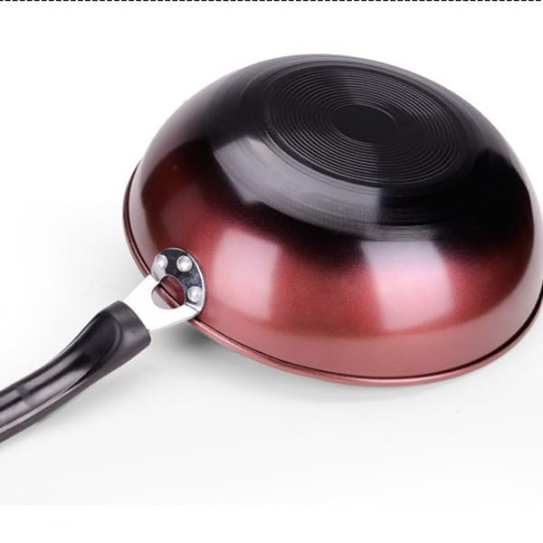 Wok grande con mango desmontable antiadherente miniatura 6