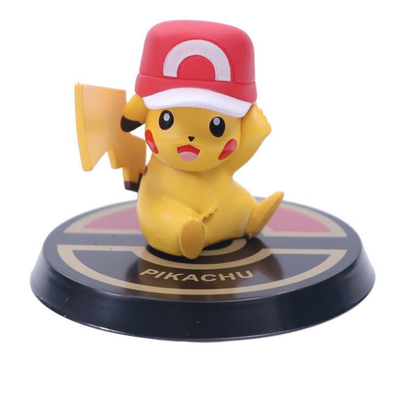 Funfob Cartoon Action Figure Toy Height -4.5CM Collectible for Fans PVC Multicolour (Poke Round Stand) (B0CG9S1PMJ) Amazon Price History, Amazon Price Tracker