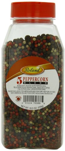 Roland Peppercorns, 5 Blend, 15.5 Ounce