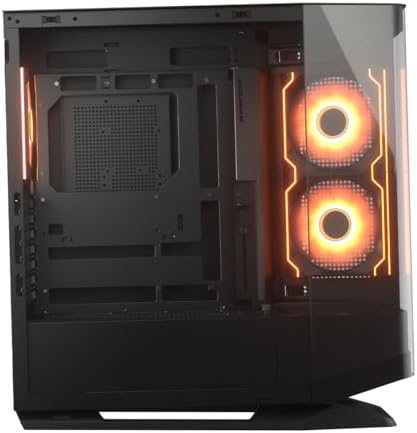 COUGAR OYUN | OYUN PC KUTUSU | FV270RGB - Renk Siyah - Mini-ITX/Micro-ATX/ATX/CEB/E-ATX anakartlar için, boyut 26,8 x 53 x 51,2 cm - Görsel 4