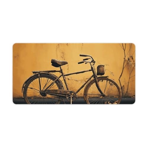 Tapis de souris grande taille antidérapant sous-main écriture vintage imperméable
