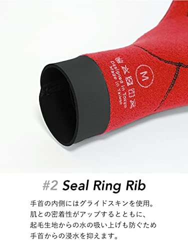 HeleiWaho ヘレイワホ サーフィン ダイビング グローブ 3mm 