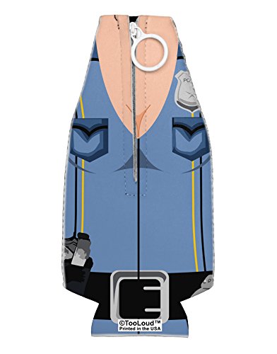 TooLoud Sexy Cop AOP Collapsible Neoprene Bottle Insulator All Over Print