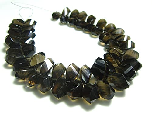 Quartz fumé perles en fil pour créer vos bijoux bohèmes et colliers d'automne