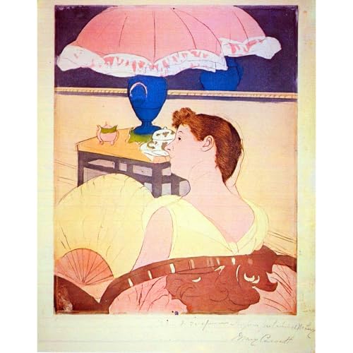 La lampe par Cassatt impression giclée décoration chambre