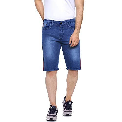 Image of CAHOOT Men's Denim Jeans for Regular Wear | Denim Fabric | Slim Fit | Jeans Crafted with Comfort Fit and High-Performance for Everyday Casual Wear