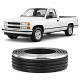 Chrome Body Side Molding Replacement Automotive Trim Kit : 2.5' Tape-On Molding for 1988-1998 Chevy Tahoe...