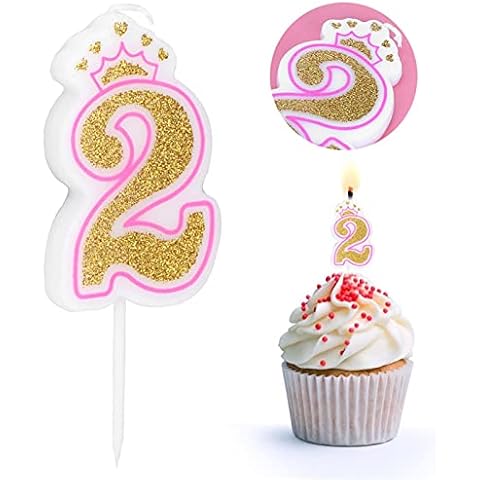Velas para tartas modernas de parafina Shanrya Cover
