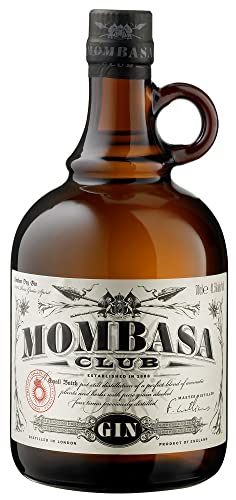 Mombasa Club Gin 41,5% vol. (1 x 0,7l) - London Dry Premium Gin - Veganer Gin mit würzigen Aromen Cover