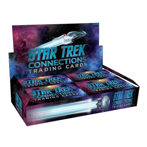 Star Trek Connections Trading Cards Factory Sealed Hobby Box, 3 Autographs and 1 Relic Per Box