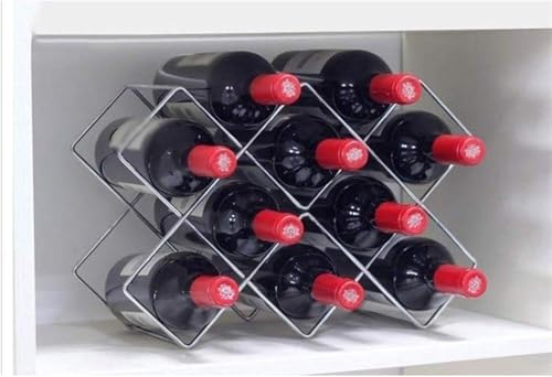 Soporte para 10 Botellas de Vino de Metal miniatura 3