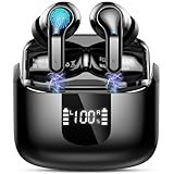 Écouteurs Bluetooth 5.4 Sans Fil, 2026 Ecouteurs sans Fil Micro CVC8.0 Anti-Bruit,...