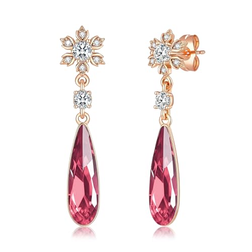 50% Off Austrian Crystal Teardrop Earrings for Women - $10.99