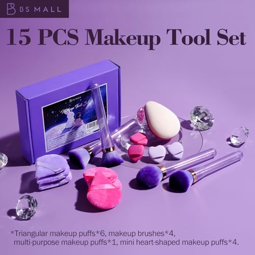 50% Off BS-MALL Professional Makeup Brush & Sponge Set - Image 2