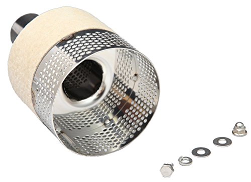 サイレンサー ◎/ザイコードターンターミスパット60 x 225 mm、18 mmインジア、ブラック - オリジナルのタイトルを表示 排気/サイレンサーアルミニウ SFC インナーサイレンサー 日本製もっと消音サイレンサーサイズが選べるテール外径 60 65 67 70 75 76 80 83 90 93  94 100 110 115 117 120 130 φ mm \u203bテールの内径を測定 グラスウール マフラーパーツ 消音 汎用 音 下げる 静かに