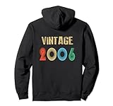 Photo Gallery compleanno vintage 2006 felpa con cappuccio Photo Gallery compleanno vintage 2006 felpa con cappuccio