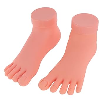 インテリア模型 足 両足タイプ（美術デッサン用/ネイル練習用） インテリア模型 足 両足タイプ（美術デッサン用/ネイル練習用