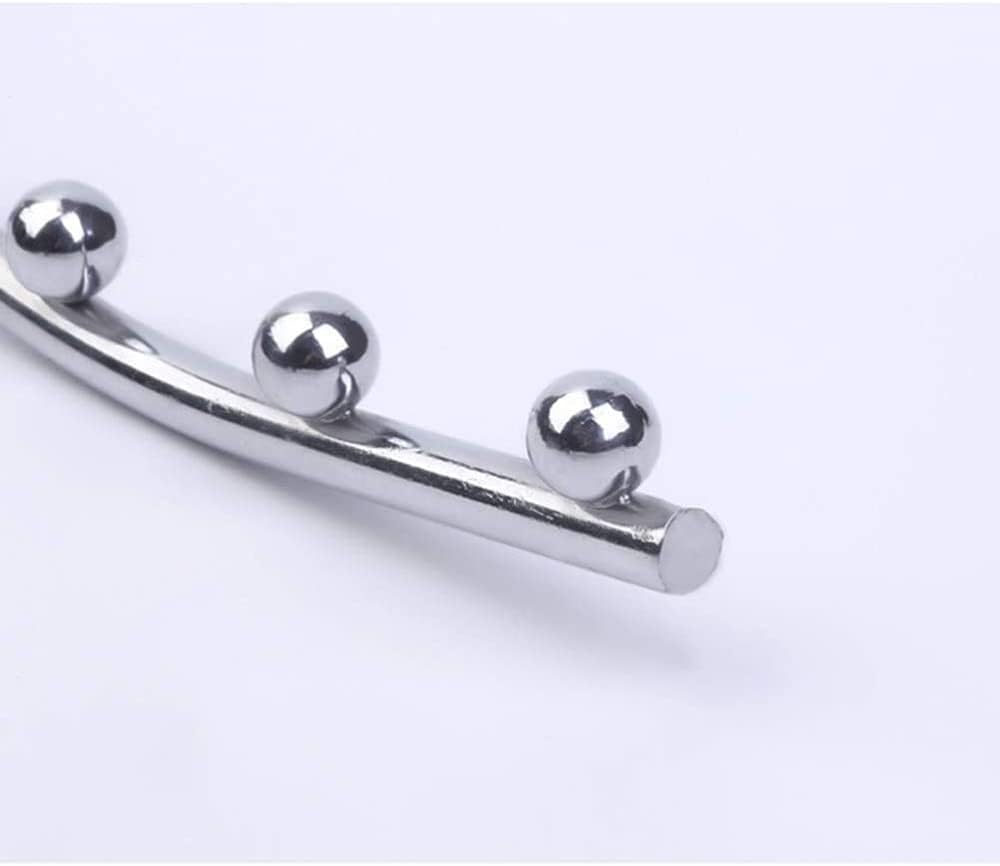 LYGXWJFC Ganchos para Paneles de Pared, 10 Ganchos de Metal para Ropa, Gancho montado en la Pared, Percha para Abrigo, Sombrero, Vestido con Cuentas, Soporte para 5 Cuentas, Ganchos para Colgar en la