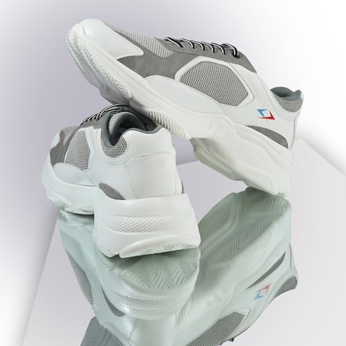 Image of Cruiser Mens Sneakers | Casual Shoes | Experience Comfort & Style with Soft Cushioned Insole | Street Style with Premium Lace-Up Kicks| Trendy Lace-Up Sneakers for the Modern Look (2552)