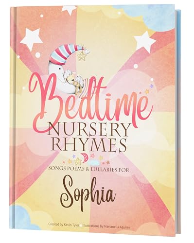 Personalised Nursery Rhymes Book of Lullabies and Poems for Baby Girls ...