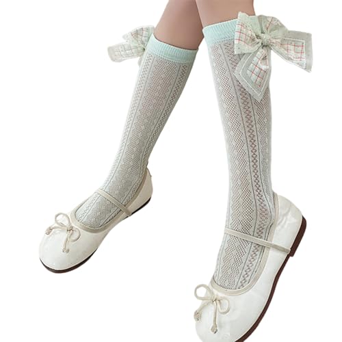 Girls Over Knee Socks Breathable Thin Stockings Middle-Length Socks Baby Child's Calf Socks