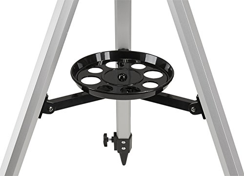 Image of Carson SkySeeker 40x-100x Refractor Beginner Telescope with Aluminum Tripod (JC-1000) | with Aluminum Tripod - Includes Multiple Eyepieces, Erecting Diagonal, and Various Telescope Accessories (JC-1000)