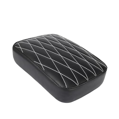 Siège passager moto rectangulaire en finition soignée pour Touring