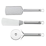 Colección: profi plus WMF Pizza – Juego de 3 Piezas Profi Plus Cromargan Acero Inoxidable parcialmente Mate Lavavajillas Lavavajillas NR 1876649990