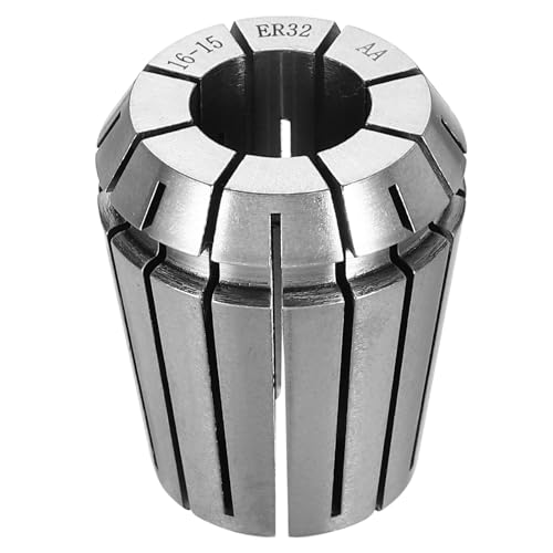 sourcing map Spring Collet Chuck ER32 16mm 65Mn Spring Steel Precision Router Collets for CNC Engraving Milling Lathe Tool