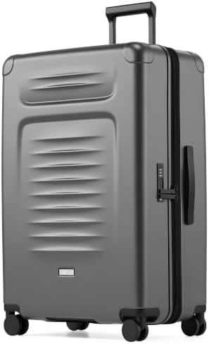 COOLIFE Koffer Groß, Leichter Reisekoffer Groß aus PC,105L–115L Erweiterbar | Hartschalenkoffer mit Japan YKK Reißverschluss, Doppelrollen & TSA-Schloss, Trolleys fur Langreise / L