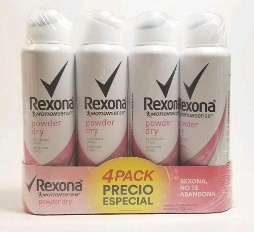 Antitranspirante Rexona Powder Dry 4P/150 ml