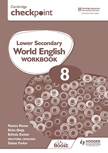 Cambridge Checkpoint Lower Secondary World English Workbook 8: For English As A Second Language
