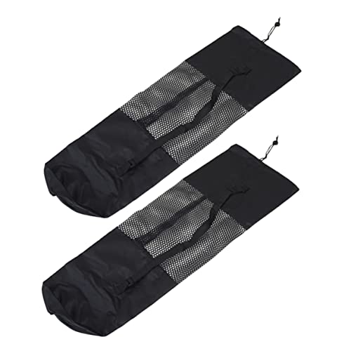 JOINPAYA 2Piezas Bolsa de Yoga de Resistente con Ajustables de Transportar Esterillas de Yoga y Accesorios Gran Capacidad y Práctico
