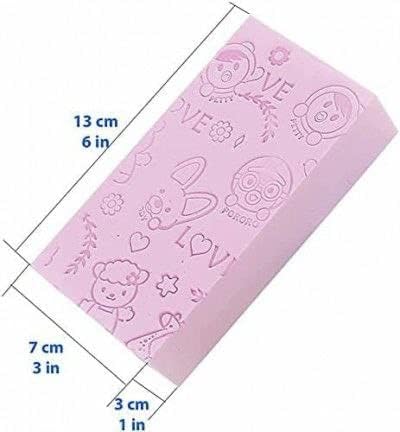 WEBILON Revin Enterprise||Exfoliating Bath Sponge|| Japanese Spa Cellulite Massager Dead Skin Remover Body Scrubber for Women and Men ||(Multicolor).