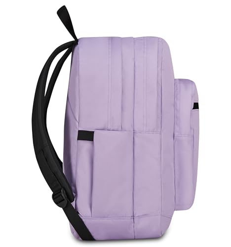 Sac à dos fille Invicta Jelek rose à double compartiment pour le lycée