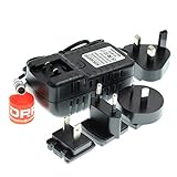 Eingang: 100–240 V, 50/60 Hz; Ausgang: 12 V, 3 A.