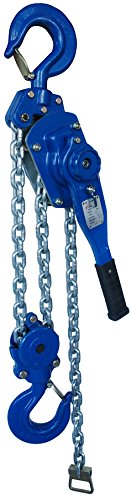 6000kg Lever Hoist Manual Ratchet Hand Chain Winch Lifting Come Along Pulley (1.5mtr)