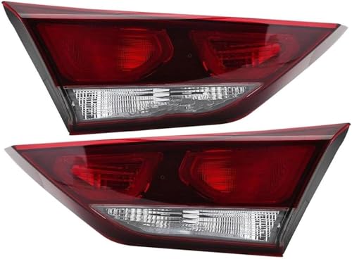 Feux arrière de voiture fissurés pour Elantra 2017-2019 remplacez vos blocs de stop sans ampoule