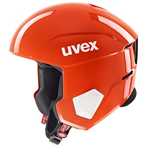 uvex Invictus - Skihelm für Damen und Herren - optimierte Belüftung - Notfall-Wangenpolster - Fierce red - 58-59 cm
