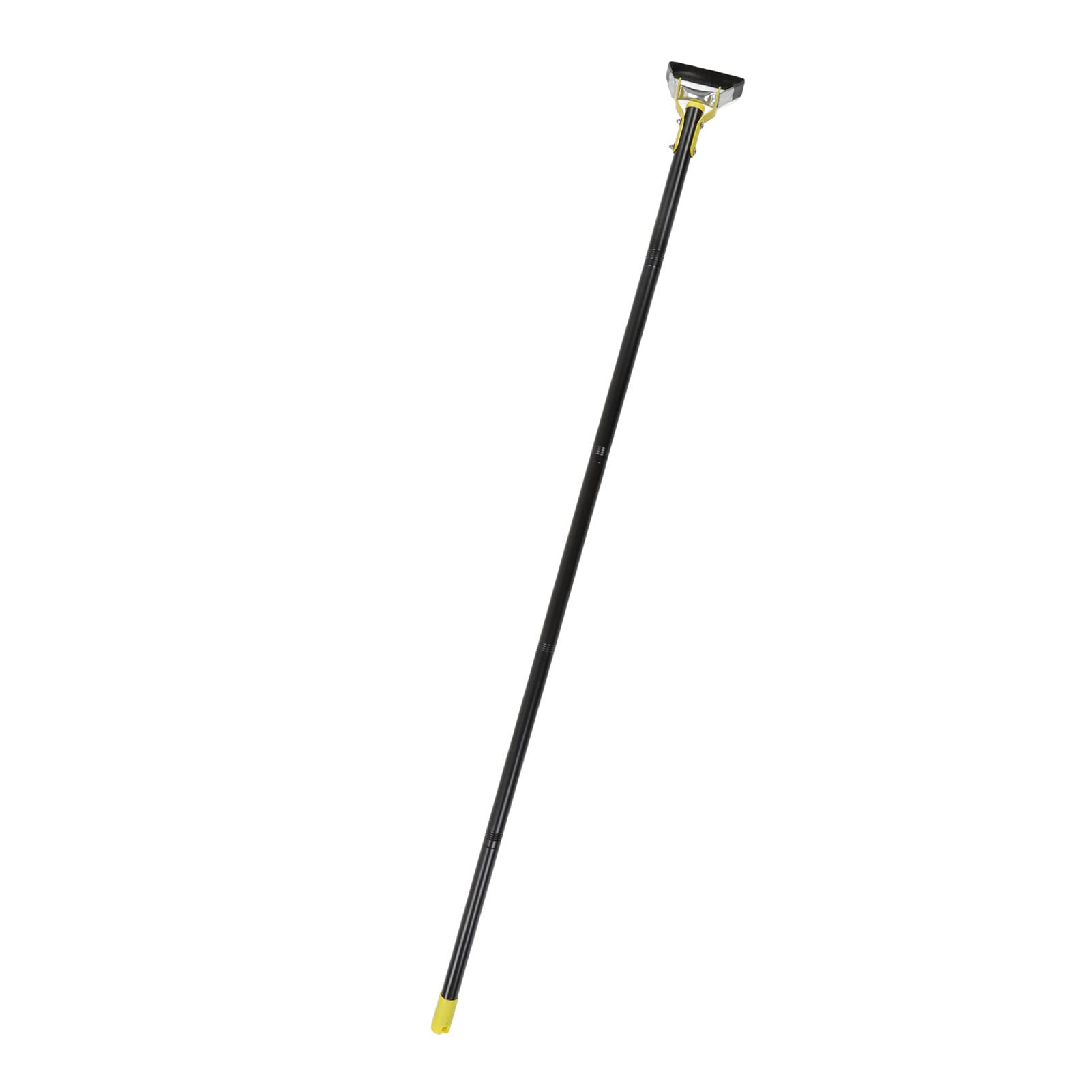 Hula Hoe, azada para deshierbe de Acero Inoxidable con Mango Ajustable de 1,45 m, azada con Estribo de Empuje y tracción para aflojar la Tierra del jardín y Eliminar Las Malas