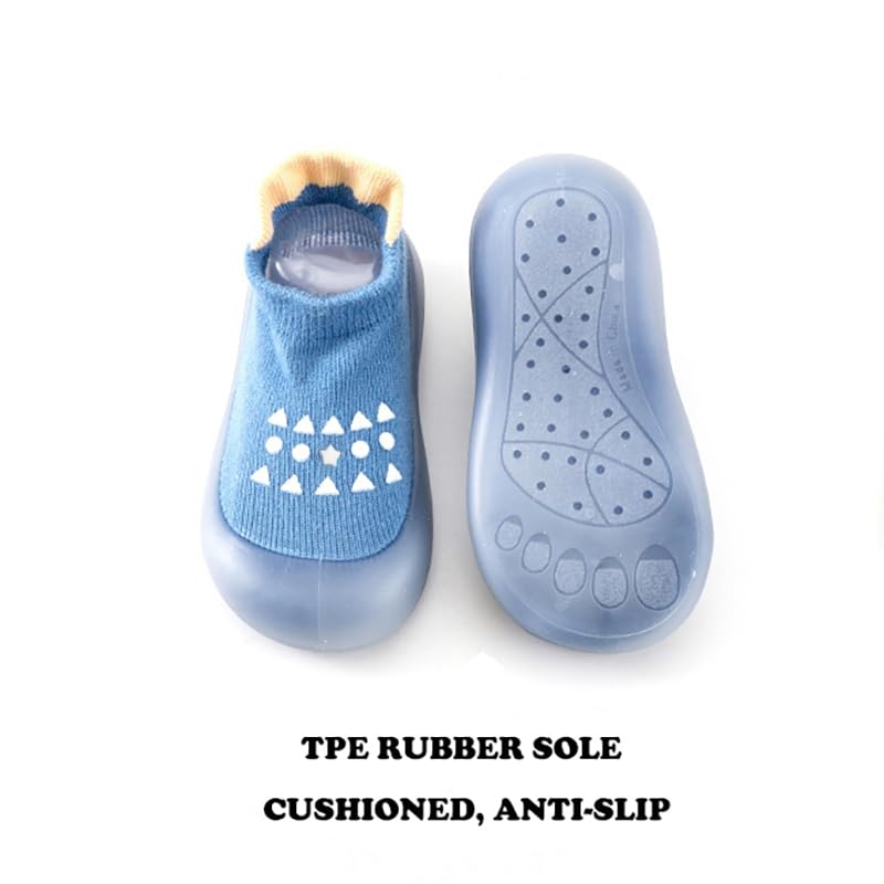 Baby Non Slip Socks Shoes Toddler Girls Boys First Walking Shoes Infant Indoor Floor Slipper Sneakers 2 Pairs2